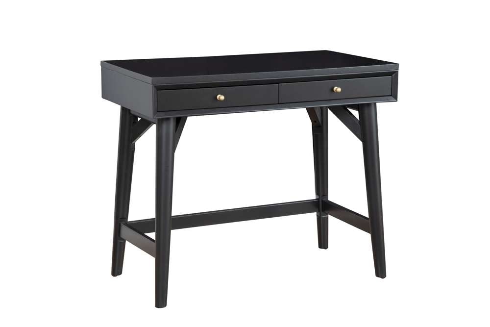 Alpine Furniture - Flynn Mini Desk, Black - 966BLK-65 veiw 4