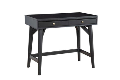 Alpine Furniture - Flynn Mini Desk, Black - 966BLK-65 veiw 4