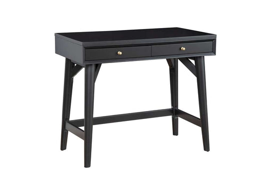 Alpine Furniture - Flynn Mini Desk, Black - 966BLK-65 veiw 4