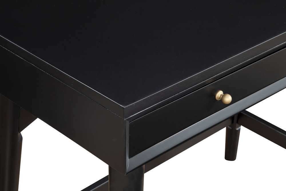 Alpine Furniture - Flynn Mini Desk, Black - 966BLK-65 veiw 5