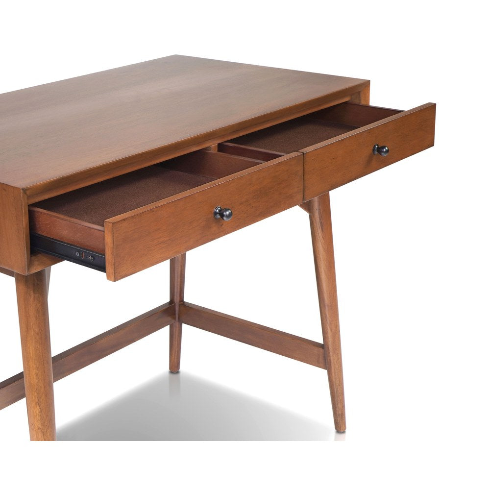 Alpine Furniture - Flynn Mini Desk, Chestnut - 966-95 view 4