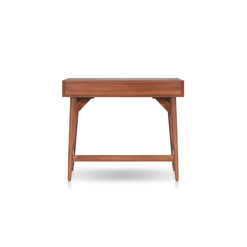 Alpine Furniture - Flynn Mini Desk, Chestnut - 966-95 view 5