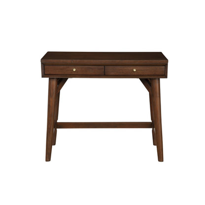 Alpine Furniture - Flynn Mini Desk, Walnut - 966WAL-65 view 2