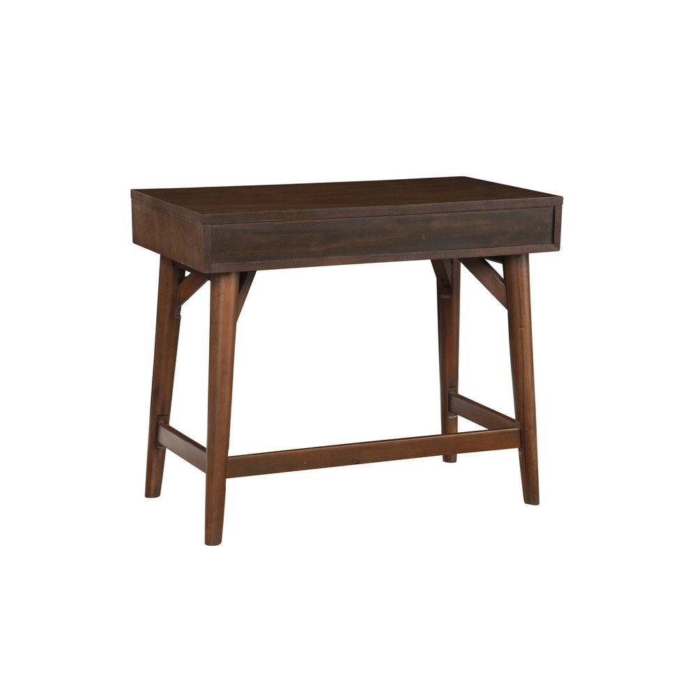 Alpine Furniture - Flynn Mini Desk, Walnut - 966WAL-65 view 3