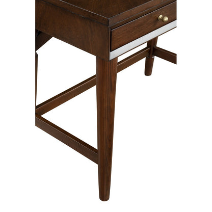 Alpine Furniture - Flynn Mini Desk, Walnut - 966WAL-65 view 6