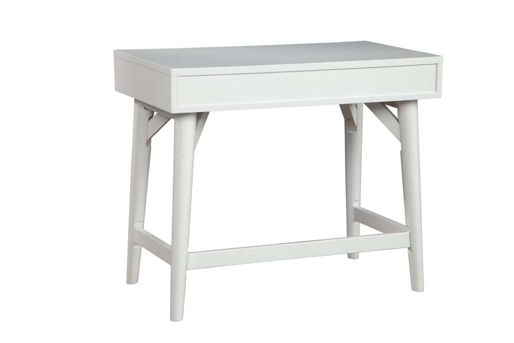 Alpine Furniture - Flynn Mini Desk, White - 966-W-65 veiw 8
