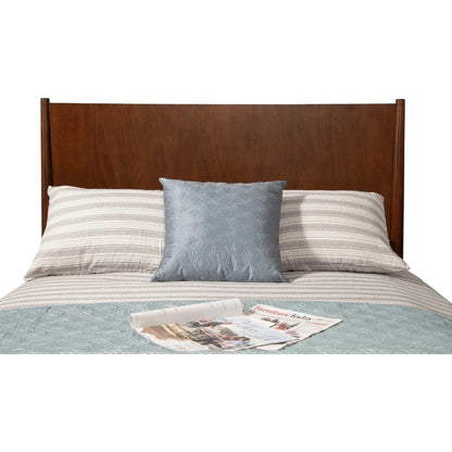 Alpine Furniture - Flynn Queen Platform Bed, Walnut - 766WAL-01Q view 5