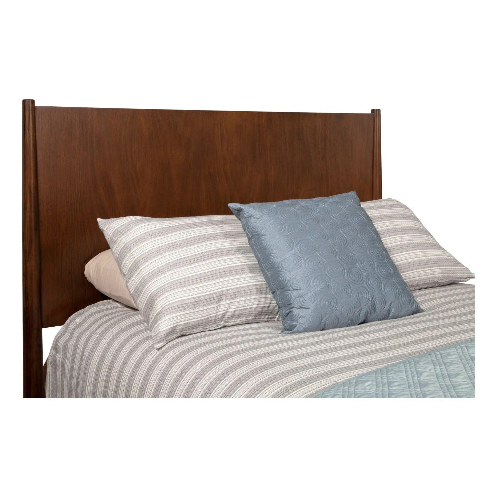 Alpine Furniture - Flynn Queen Platform Bed, Walnut - 766WAL-01Q view 6