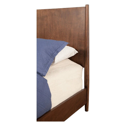 Alpine Furniture - Flynn Queen Platform Bed, Walnut - 766WAL-01Q view 7