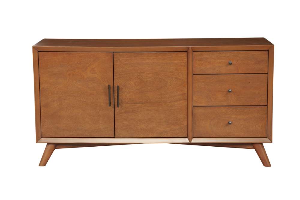 Alpine Furniture - Flynn Sideboard, Acorn - 966-64 veiw 5