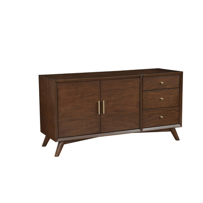 Alpine Furniture - Flynn Sideboard, Walnut - 966WAL-64 view 1