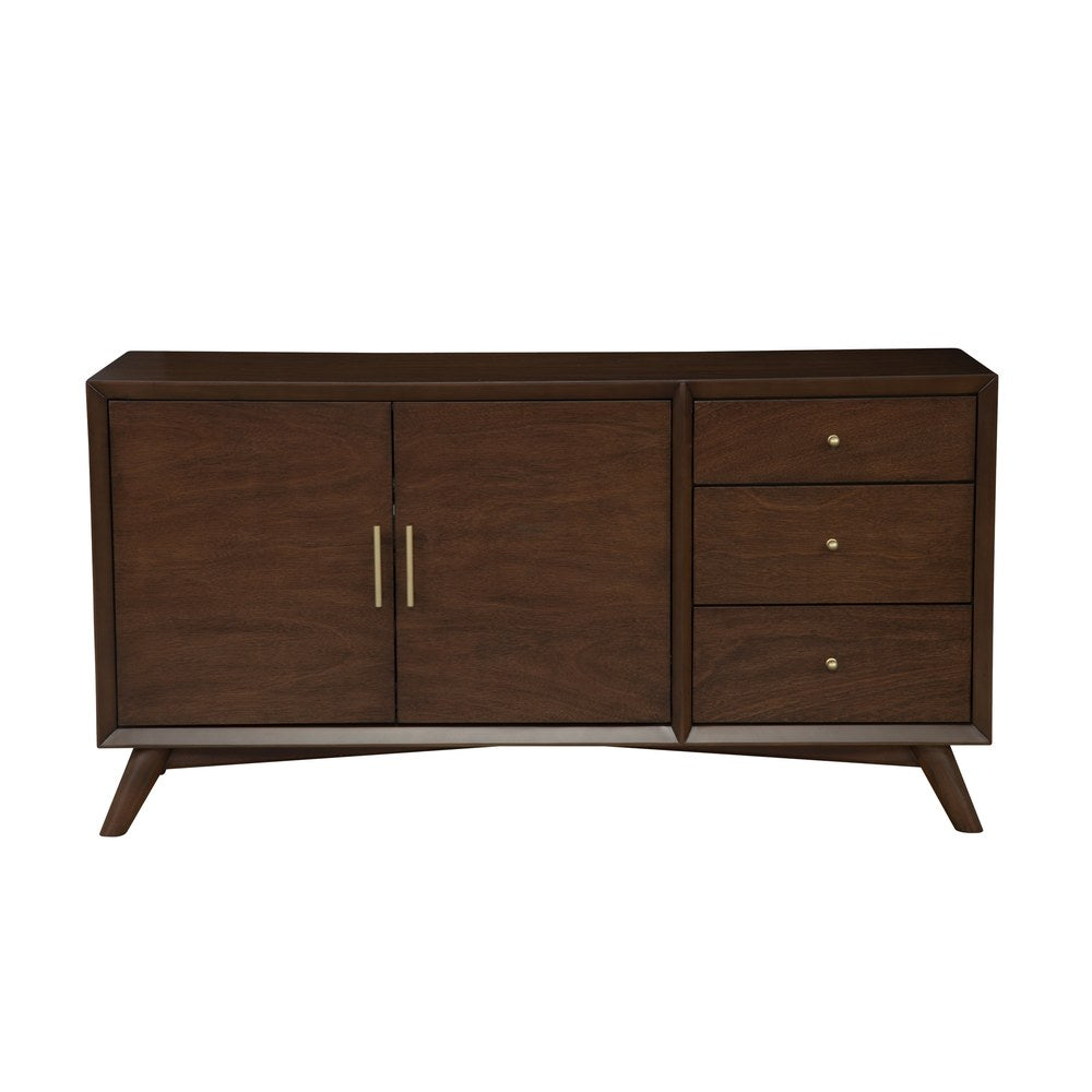 Alpine Furniture - Flynn Sideboard, Walnut - 966WAL-64 view 2