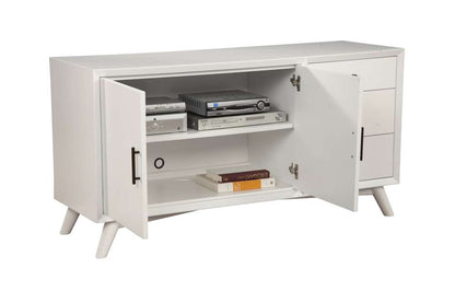 Alpine Furniture - Flynn Sideboard, White - 966-W-64 veiw 3