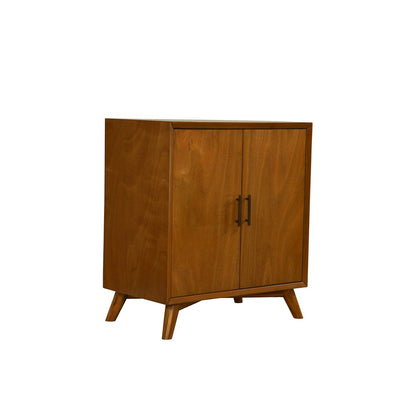 Alpine Furniture - Flynn Small Bar Cabinet, Acorn - 966-17 view 1