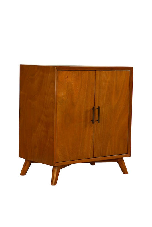 Alpine Furniture - Flynn Small Bar Cabinet, Acorn - 966-17 view 1