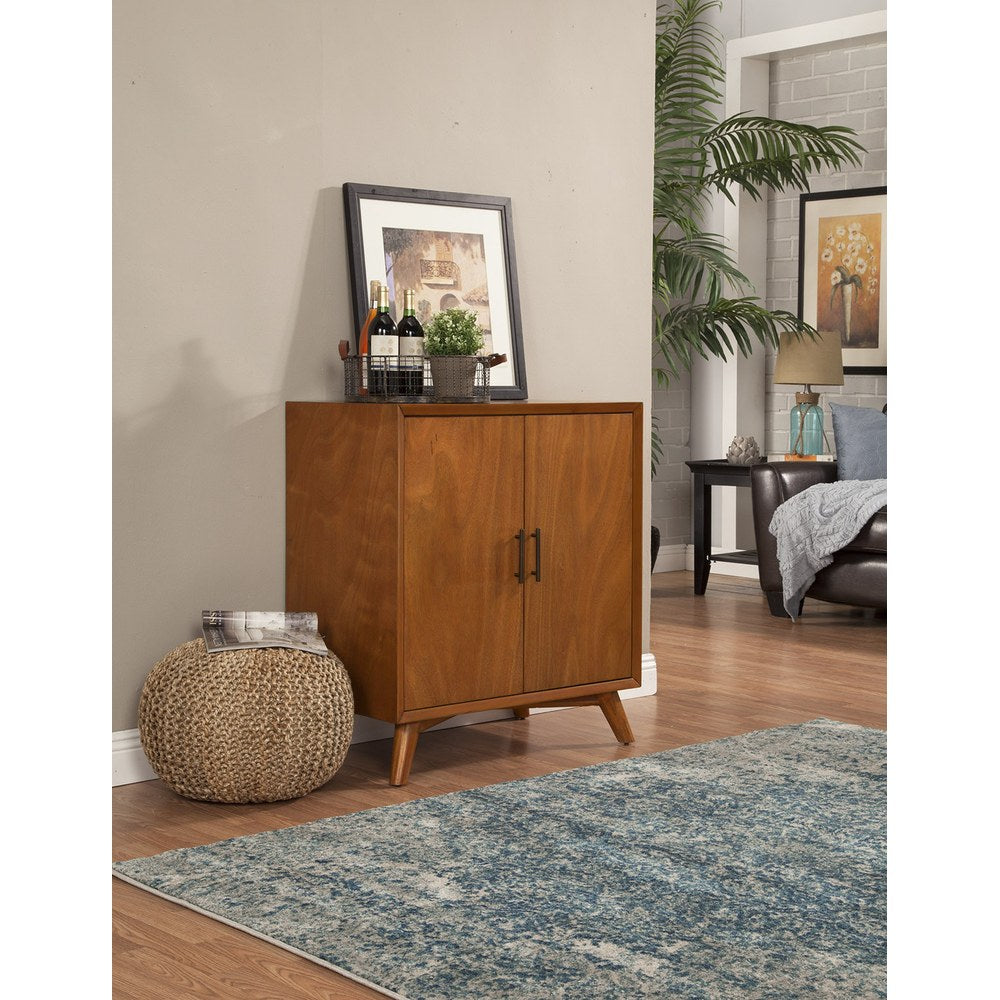 Alpine Furniture - Flynn Small Bar Cabinet, Acorn - 966-17 view 5