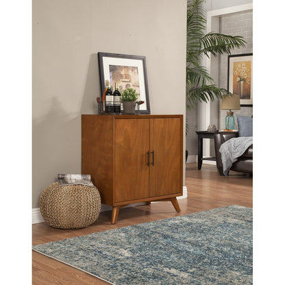 Alpine Furniture - Flynn Small Bar Cabinet, Acorn - 966-17 view 5