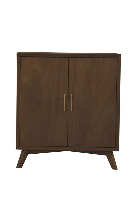 Alpine Furniture - Flynn Small Bar Cabinet, Walnut - 966WAL-17 veiw 4