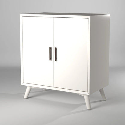 Alpine Furniture - Flynn Small Bar Cabinet, White - 966-W-17 view 2