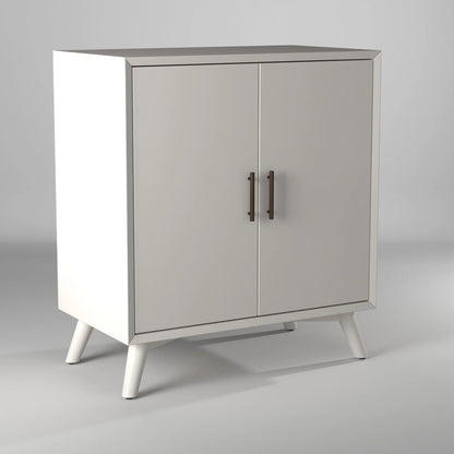 Alpine Furniture - Flynn Small Bar Cabinet, White - 966-W-17 view 3