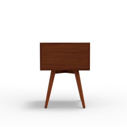 Alpine Furniture - Flynn Small Nightstand, Acorn - 966-32 view 3