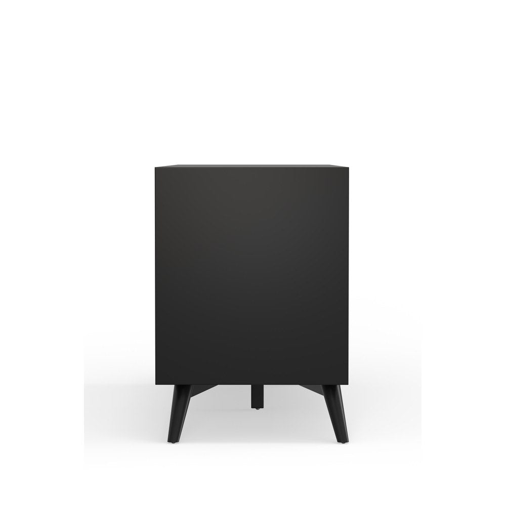 Alpine Furniture - Flynn Small TV Console, Black - 966BLK-15 view 3