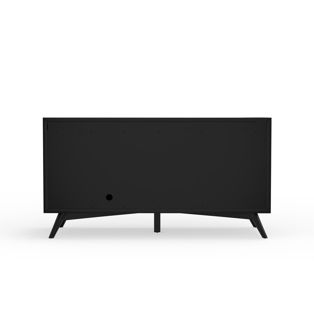 Alpine Furniture - Flynn Small TV Console, Black - 966BLK-15 view 4