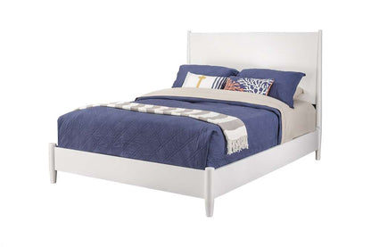 Alpine Furniture - Flynn Standard King Platform Bed, White - 766-W-07EK veiw 1