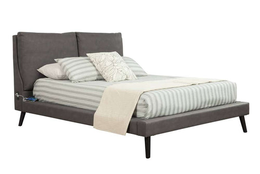 Alpine Furniture - Gabriela Queen Platform Bed - 9901Q view 1