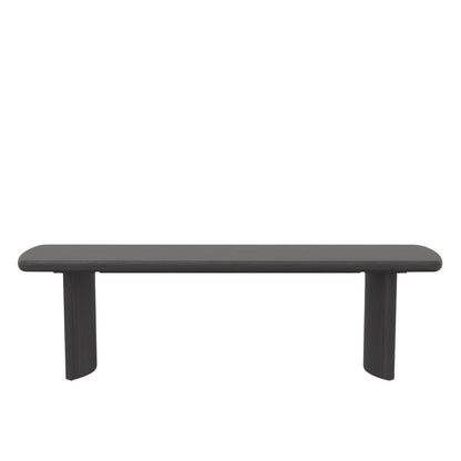 Alpine Furniture - Gabrielle Bench, Black - 4225BLK-03 view 2