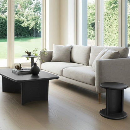 Alpine Furniture - Gabrielle Coffee Table, Black - 4225BLK-61 view 7