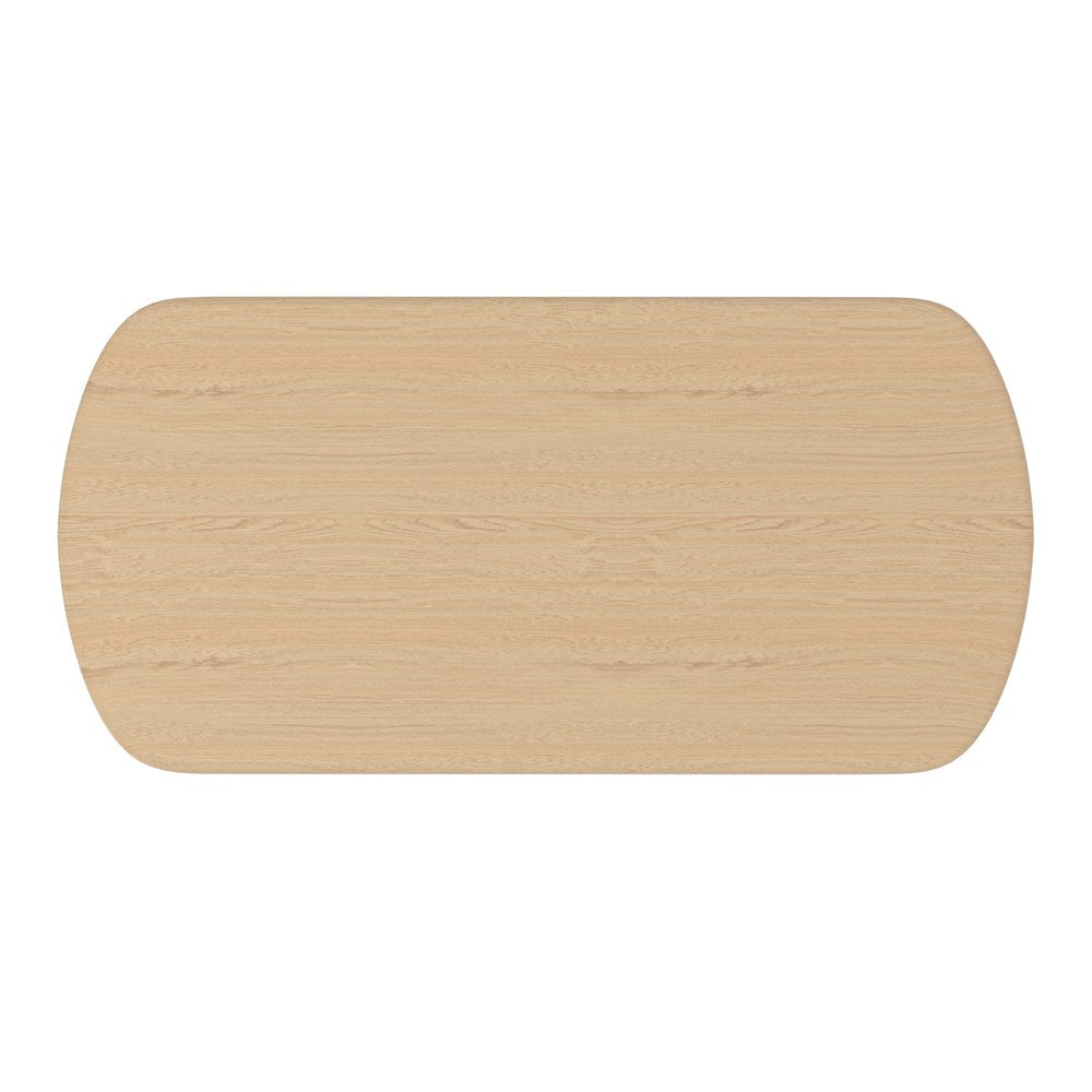Alpine Furniture - Gabrielle Dining Table, Light Oak - 4225-01 view 4
