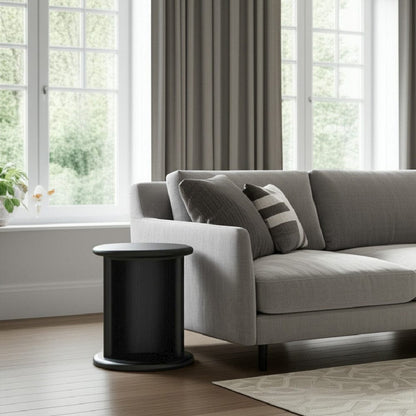 Alpine Furniture - Gabrielle End Table, Black - 4225BLK-62 view 6