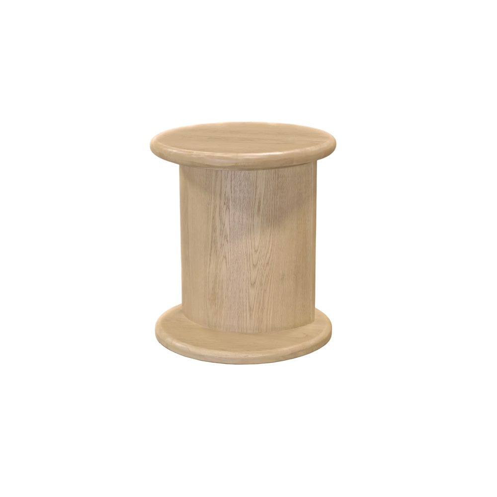 Alpine Furniture - Gabrielle End Table, Light Oak - 4225-62 view 1