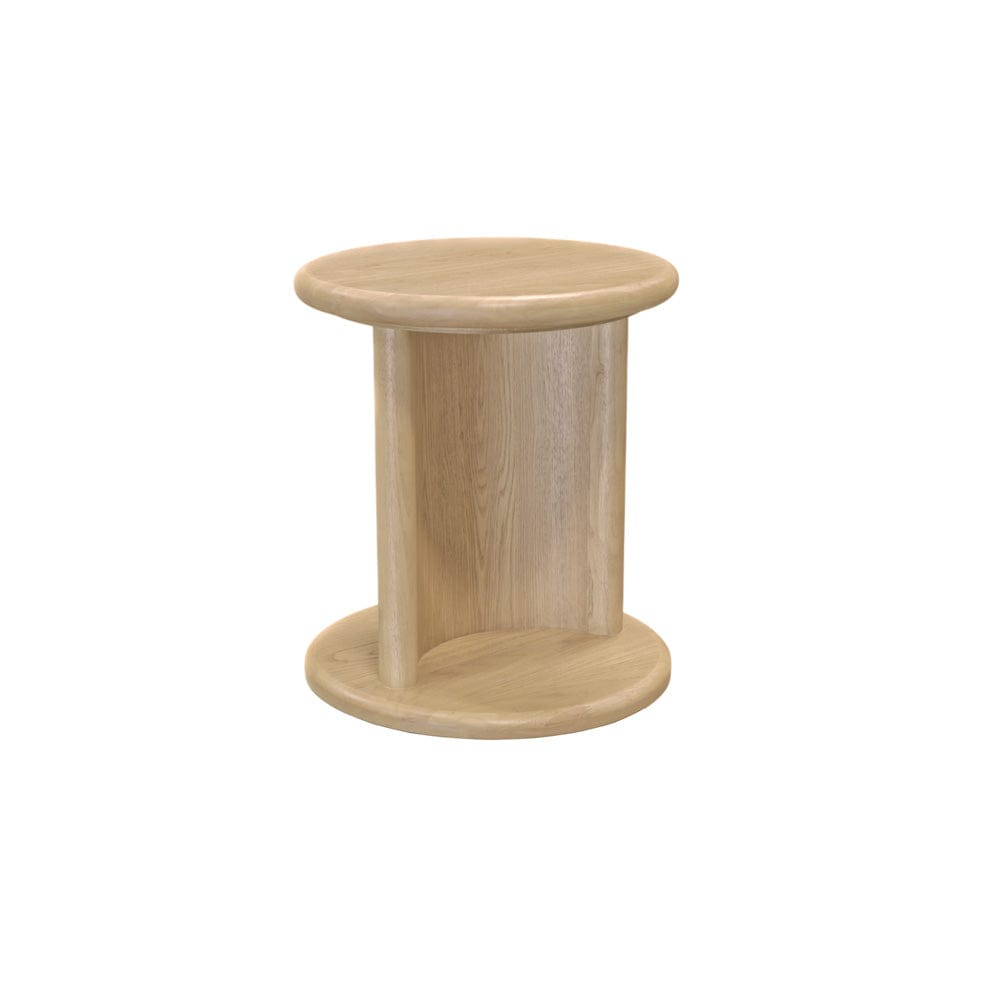 Alpine Furniture - Gabrielle End Table, Light Oak - 4225-62 view 3