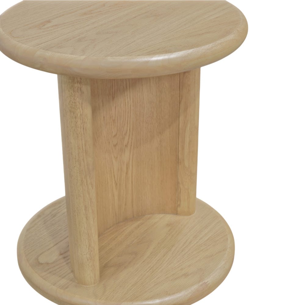 Alpine Furniture - Gabrielle End Table, Light Oak - 4225-62 view 5