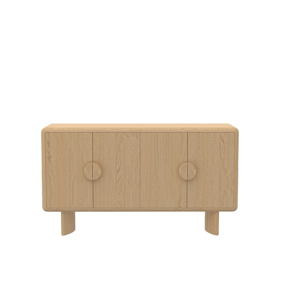 Alpine Furniture - Gabrielle Sideboard, Light Oak - 4225-06 view 2