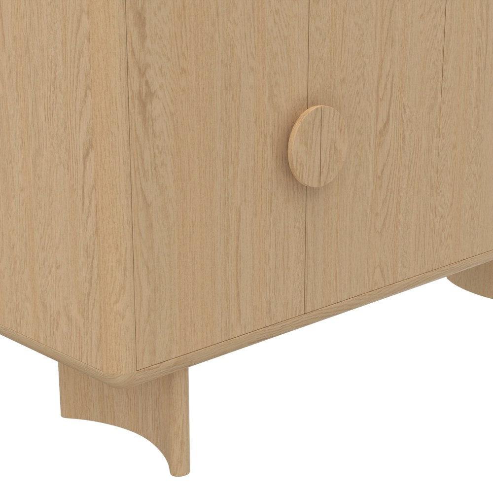 Alpine Furniture - Gabrielle Sideboard, Light Oak - 4225-06 view 5