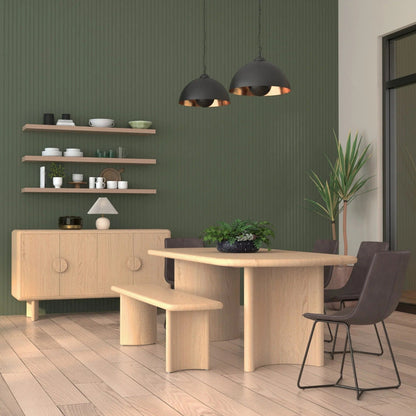 Alpine Furniture - Gabrielle Sideboard, Light Oak - 4225-06 view 8