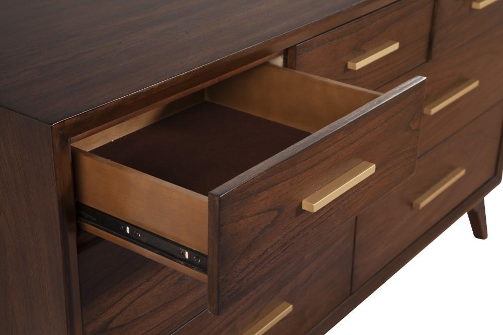 Alpine Furniture - Gramercy 7 Drawer Dresser - 1978-03 veiw 5