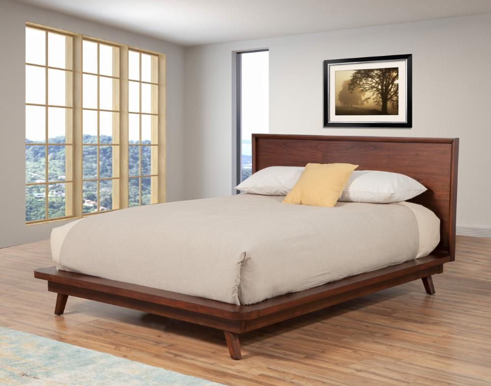 Alpine Furniture - Gramercy Full Size Platform Bed - 1978-08F veiw 3