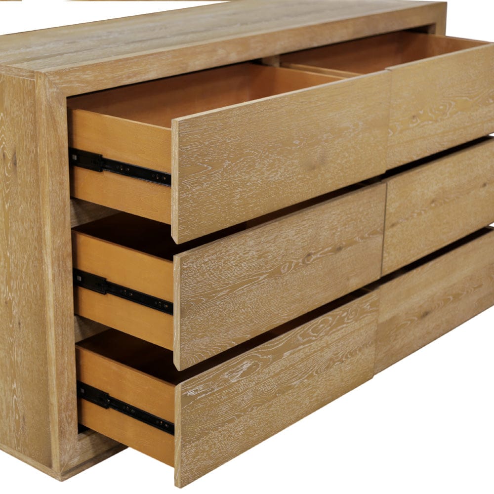 Alpine Furniture - Harper Six Drawer Dresser - 255-03 view 5