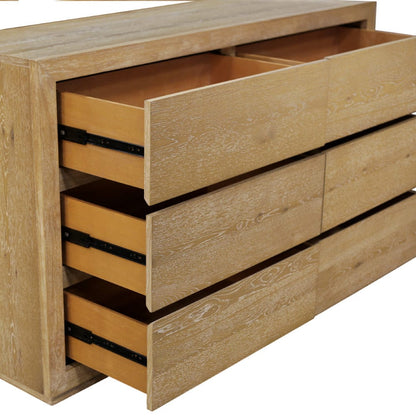 Alpine Furniture - Harper Six Drawer Dresser - 255-03 view 5