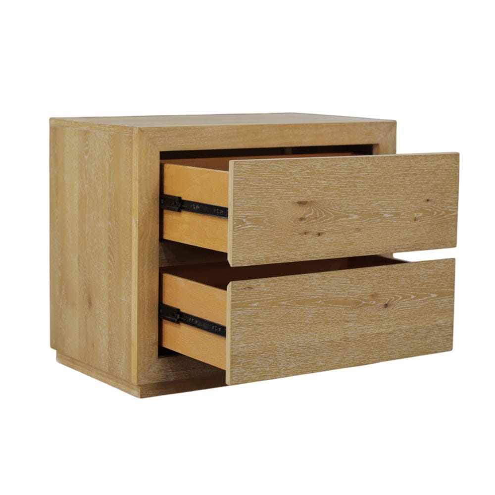 Alpine Furniture - Harper Two Drawer Nightstand - 255-02 view 4