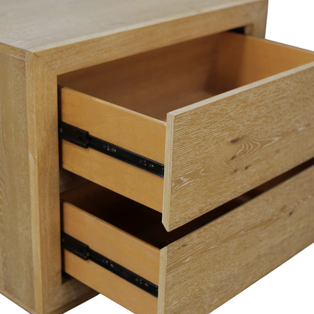Alpine Furniture - Harper Two Drawer Nightstand - 255-02 view 5