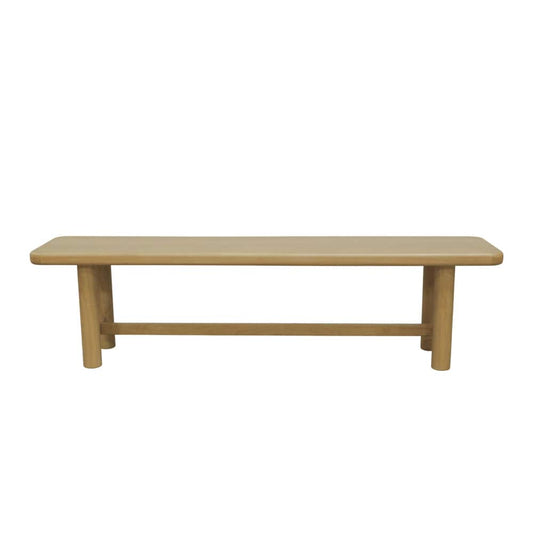 Alpine Furniture - Hudson Dining Bench, Light Oak - 8440-03 view 2