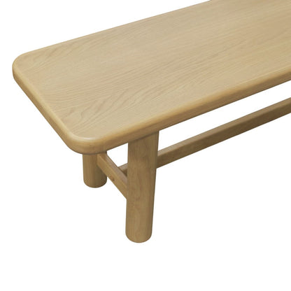 Alpine Furniture - Hudson Dining Bench, Light Oak - 8440-03 view 4
