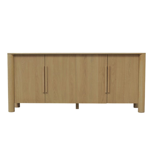 Alpine Furniture - Hudson Sideboard, Light Oak - 8440-06 view 2
