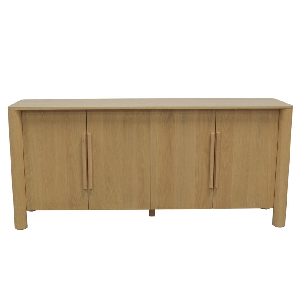 Alpine Furniture - Hudson Sideboard, Light Oak - 8440-06 view 3