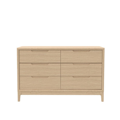 Alpine Furniture - June Dresser, Light Oak - 2359OAK-03 view 2